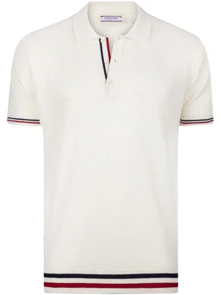 Felix Hardy Póló tűzpiros / fekete / természetes fehér