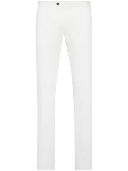 Pantaloni chino Philipp Plein alb