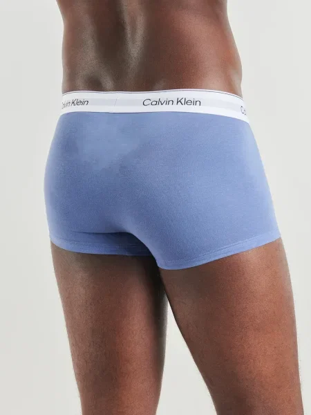 Boxerky Calvin Klein Jeans s nízkym pásom biela