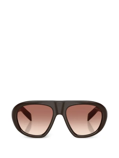 Napszemüveg Prada Eyewear autogrammal barna