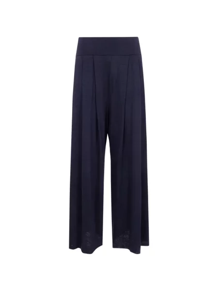 Pantaloni Labo Art plisate albastru