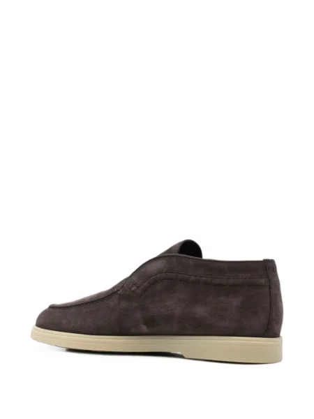 Велурени slip-on боти Stefano Ricci сиво