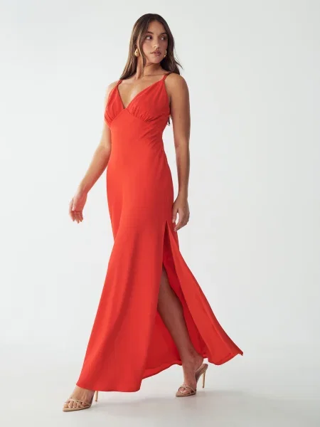BWLDR Rochie de seară AVONLEA neon portocaliu