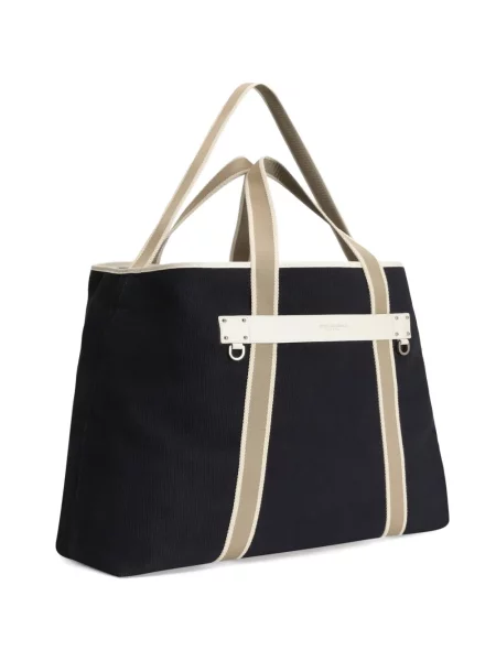 Geantă Dolce & Gabbana din canvas negru