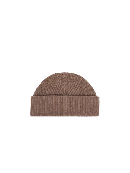 Marciano by Guess čiapka beanie dámska s prímesou kašmíru HELSINKY hnedá