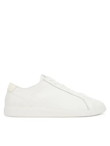 Calvin Klein Jeans Sneakersy Low Profile Cupsole Tmb Lth biela
