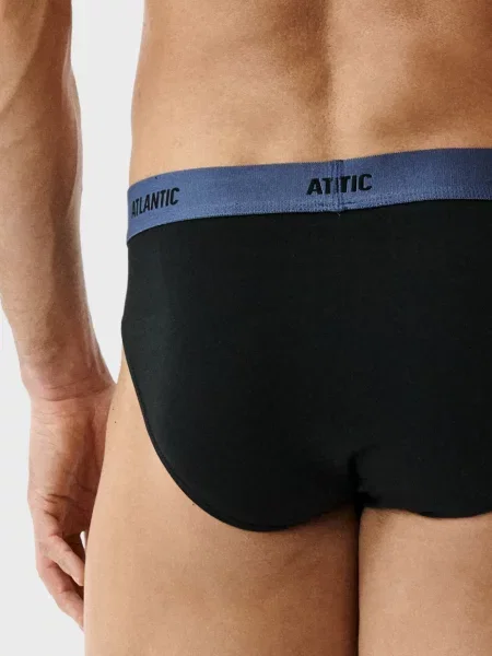 Трусы Atlantic черные