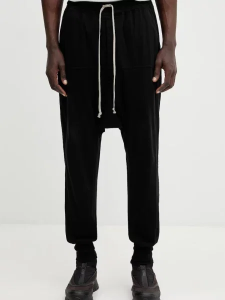 Rick Owens DRKSHDW pantaloni de trening din Prisoner Drawstring