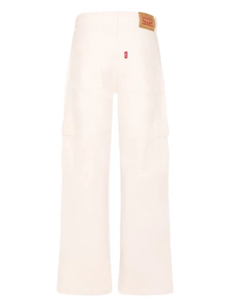 Jeansy dziecięce Levi's białe