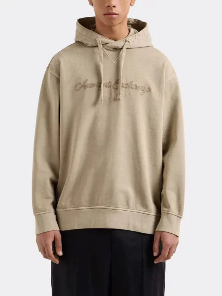 Худі Armani Exchange бежевий