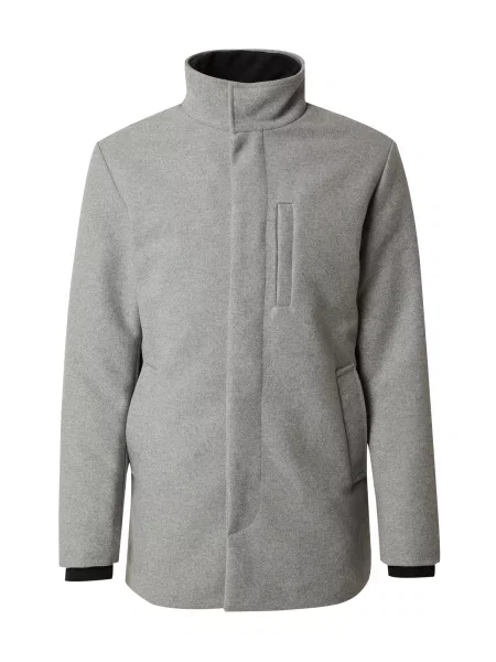 JACK & JONES Palton de primăvară-toamnă JJDunham gri negru