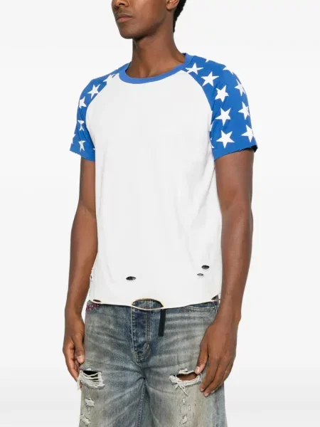 Tricou Dagger zdrențuiți alb