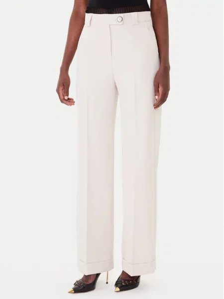 Maryley Spodnie materiałowe beżowy