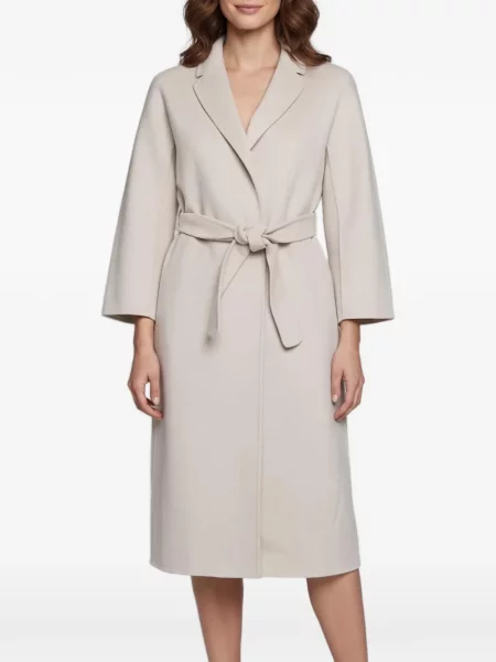 Dvouřadý opásaný kabát 's Max Mara