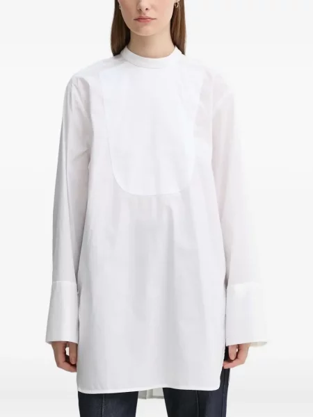 Koszula Day Birger Et Mikkelsen z okrągłym dekoltem biała