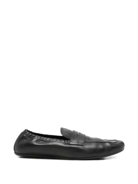 Chiloți Prada din piele slip-on negru