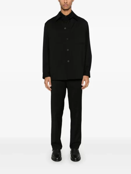 Pantaloni Hevo de lână negru