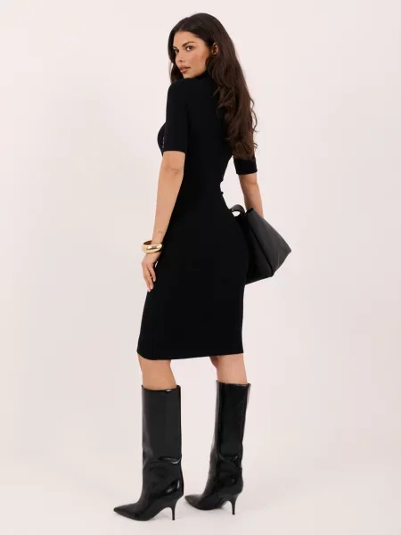 Haljina Italy Moda crna