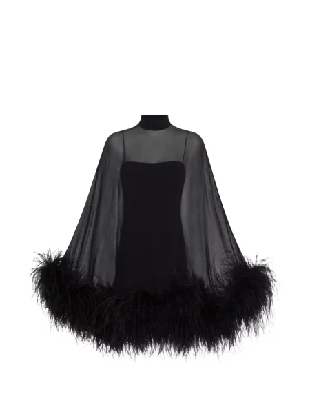 Rochie Taller Marmo cu pene negru