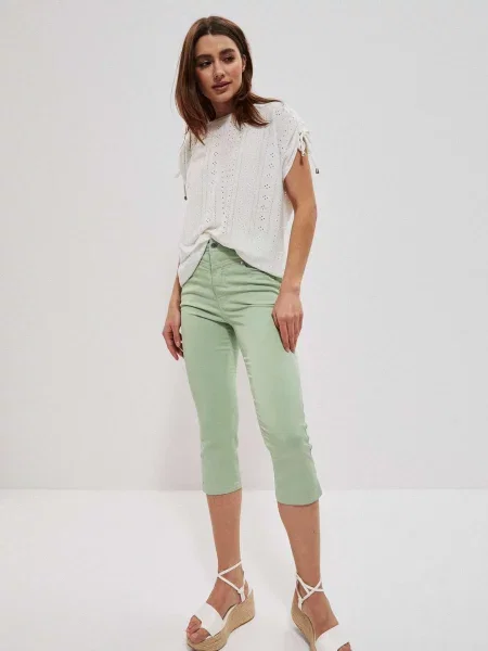 Pantaloni Marisse alb