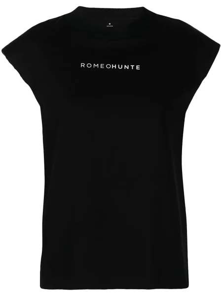 Tricou Romeo Hunte cu imagine negru