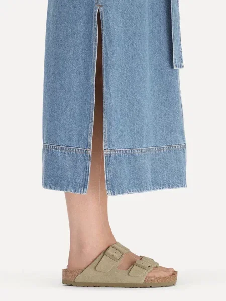 Замшевые шлепанцы Birkenstock