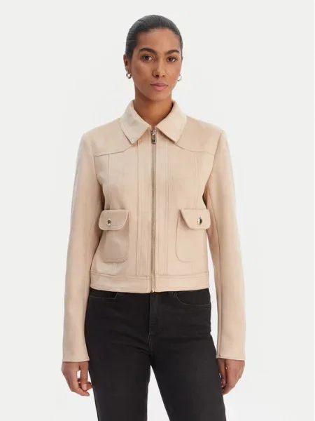 Morgan Куртка зі штучної шкіри бежевий