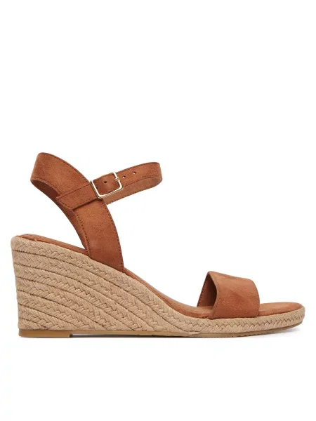 Espadrile Tamaris rjava