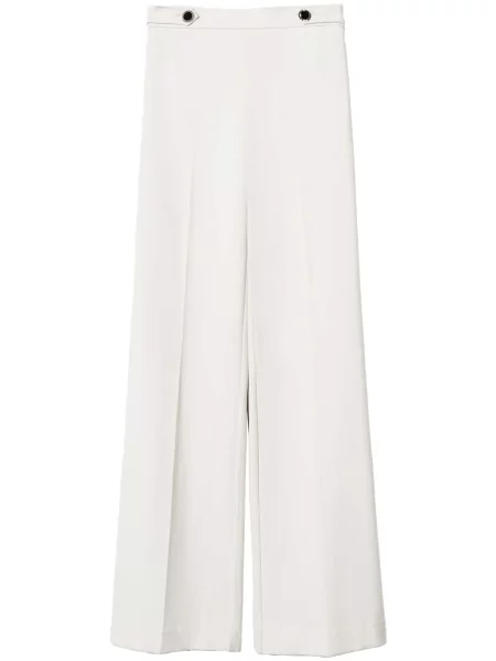 Pantaloni Twinset alb