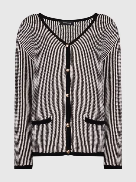 Кардиган DAVE в смужку Anine Bing чорний