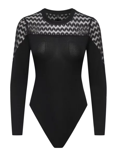 ONLY Tricou body ONLMELY' negru