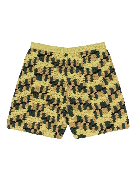 Pantaloni scurți Aimé Leon Dore tricotate verde