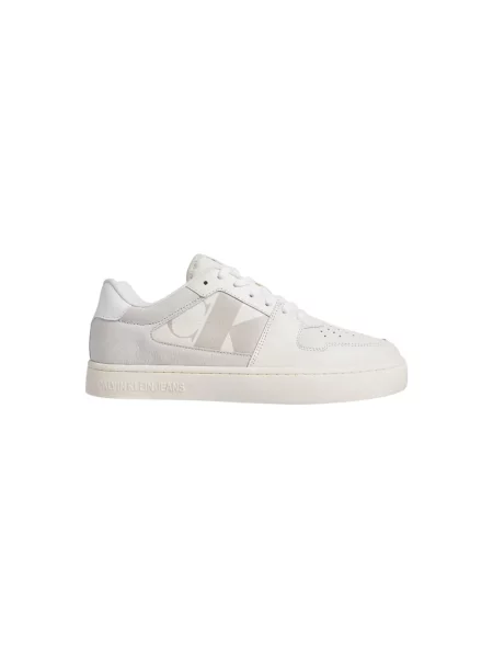 Wielobarwność trampki Calvin Klein wiązane casual białe