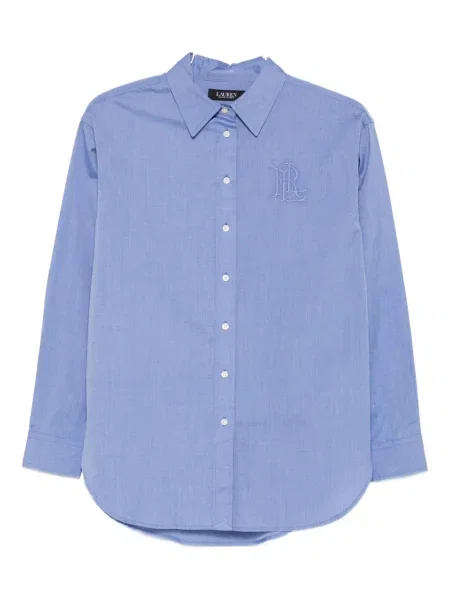 Cămașă Lauren Ralph Lauren cu broderie albastru