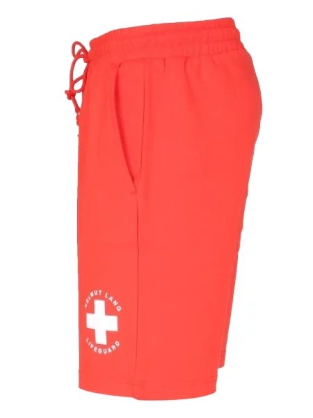 Pantaloni scurți Helmut Lang roșu