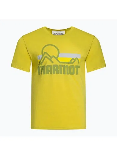 Мъжка риза за трекинг Marmot Coastall жълта