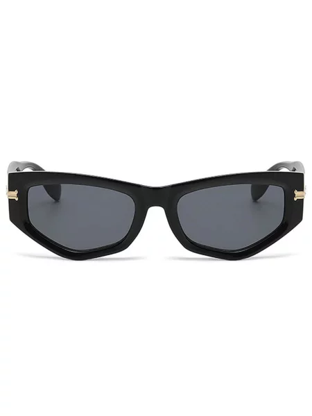 VEYREY Ochelari de soare Cat-eye Sonnenbrillen Bugdurash' negru