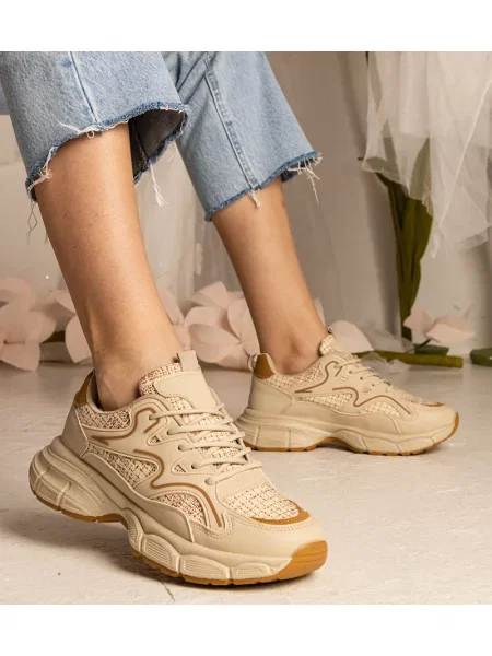 Sneakerși D/ceo bej