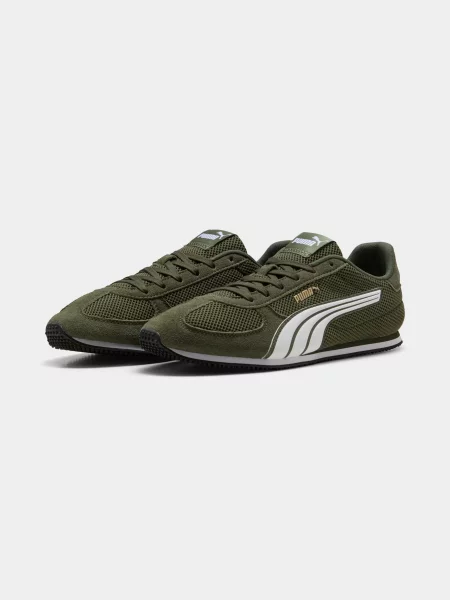 Повседневные кроссовки для бега Puma зеленые