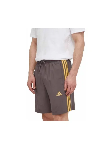 Hlače Adidas smeđa