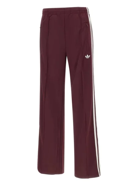 Pantaloni Adidas cu dungi alergare maro