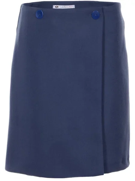 Спідниця міні LadyLike бавовна/поліестер синій