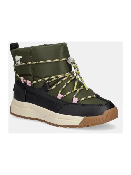 Sorel śniegowce WHITNEY III SLIP-ON WP zielony