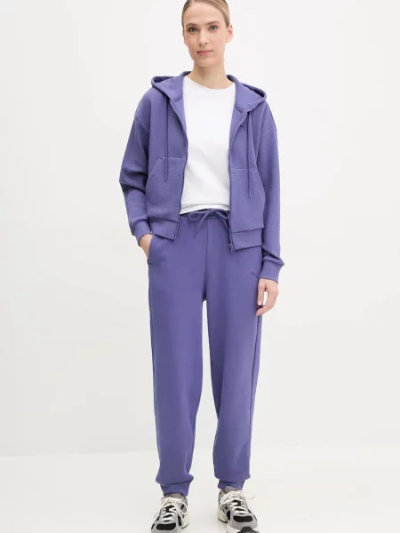Кофта Puma з капюшоном однотонна фіолетовий