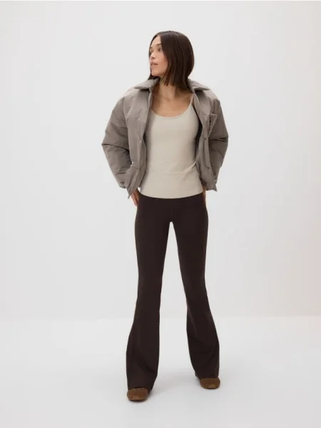 Koszula Reserved na ramiączkach beżowa