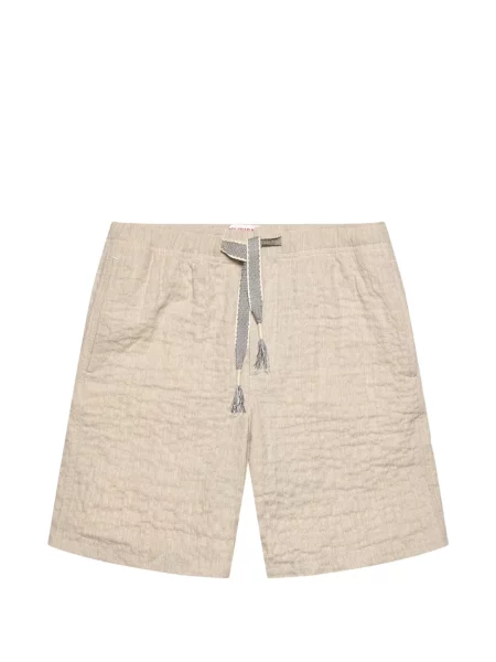 Pantaloni scurți Orlebar Brown cu cordon maro