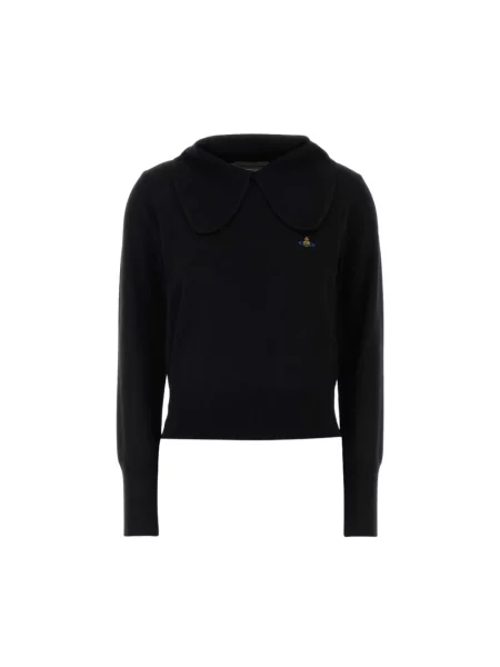 Sweter Vivienne Westwood wełniany czarny