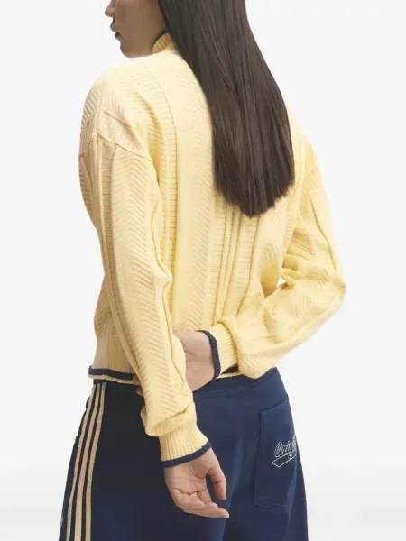 Geacă Adidas alergare galben