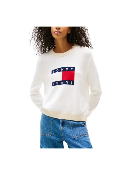Sweter Tommy Jeans czarny
