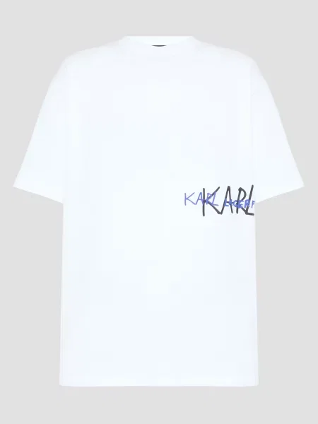 Футболка Karl Lagerfeld белая